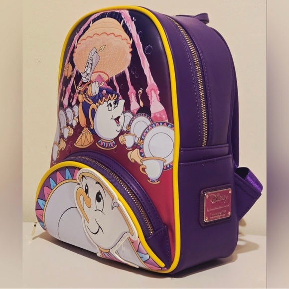 NWT Loungefly Be Our Guest Loungefly - Picture 2 of 5